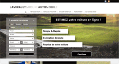 Desktop Screenshot of lamirault.fr
